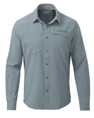 Mesa Vented LS Snap Shirt | Slate