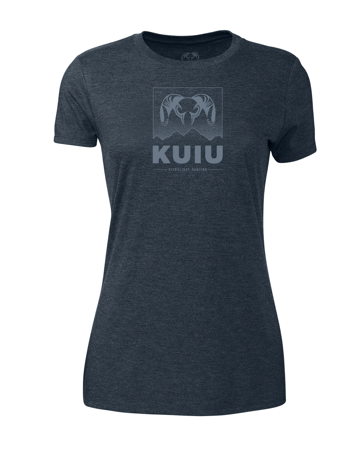 Women's Topo Mountain T-Shirt | Midnight Navy