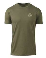 KUIU Retro Flag Fade T-Shirt | Military Green