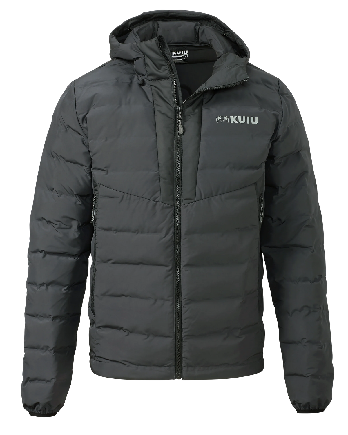 Elements Hooded Jacket | Gunmetal