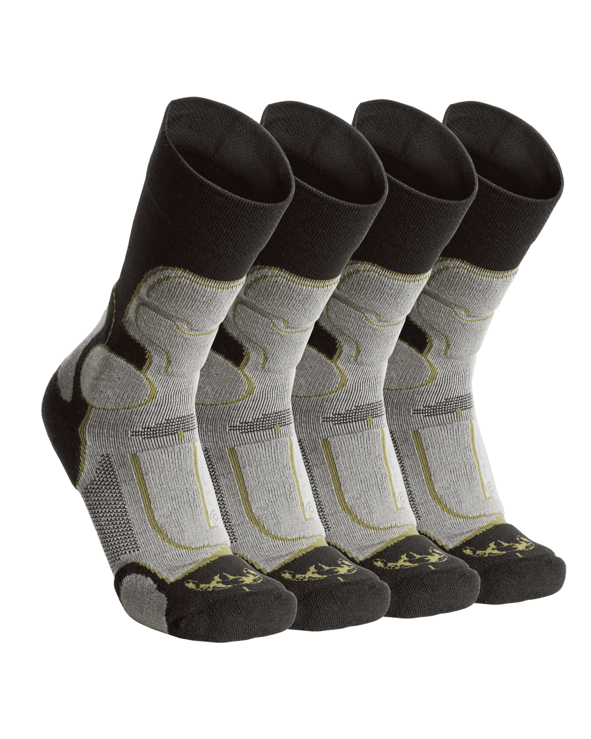 ULTRA Merino Crew Sock 4-Pair Pack | Grey Green
