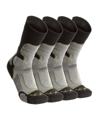 ULTRA Merino Crew Sock 4-Pair Pack | Grey Green