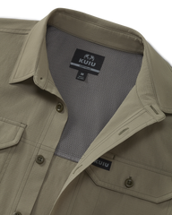 Gauge SS Work Shirt | Asphalt