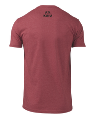 KUIU Topo Here to Hunt T-Shirt | Cardinal