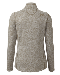 Women's Base Camp Full Zip Sweater | Khaki White Heather