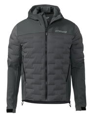 Axis Thermal Hybrid Hooded Jacket | Gunmetal
