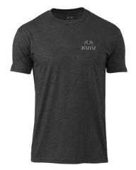 KUIU Solid Flag Fade T-Shirt | Charcoal