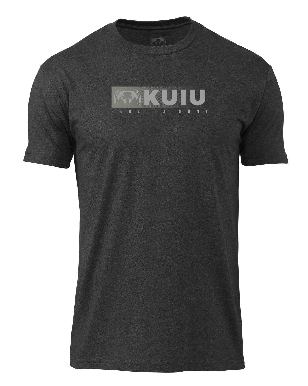 KUIU Here to Hunt Fade T-Shirt | Charcoal