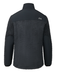Sherpa Fleece Zip Pullover | Nightfall