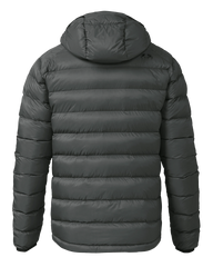 Super Down LT Hooded Jacket | Gunmetal
