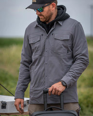 Tour Shirt Jacket | Dark Sage
