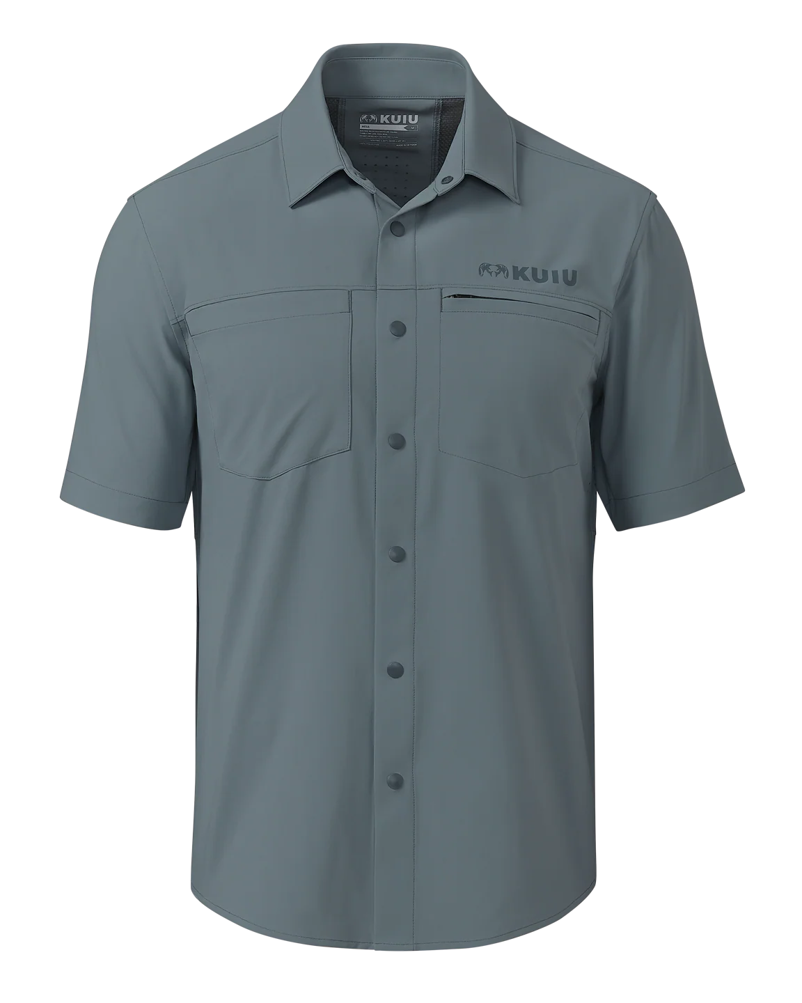 Mesa Vented SS Snap Shirt | Slate