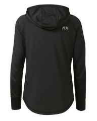 Women's Gila LS Hoodie | Black