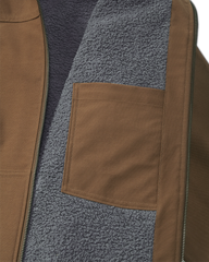 Brawley Hooded Fleece Jacket | Saddle