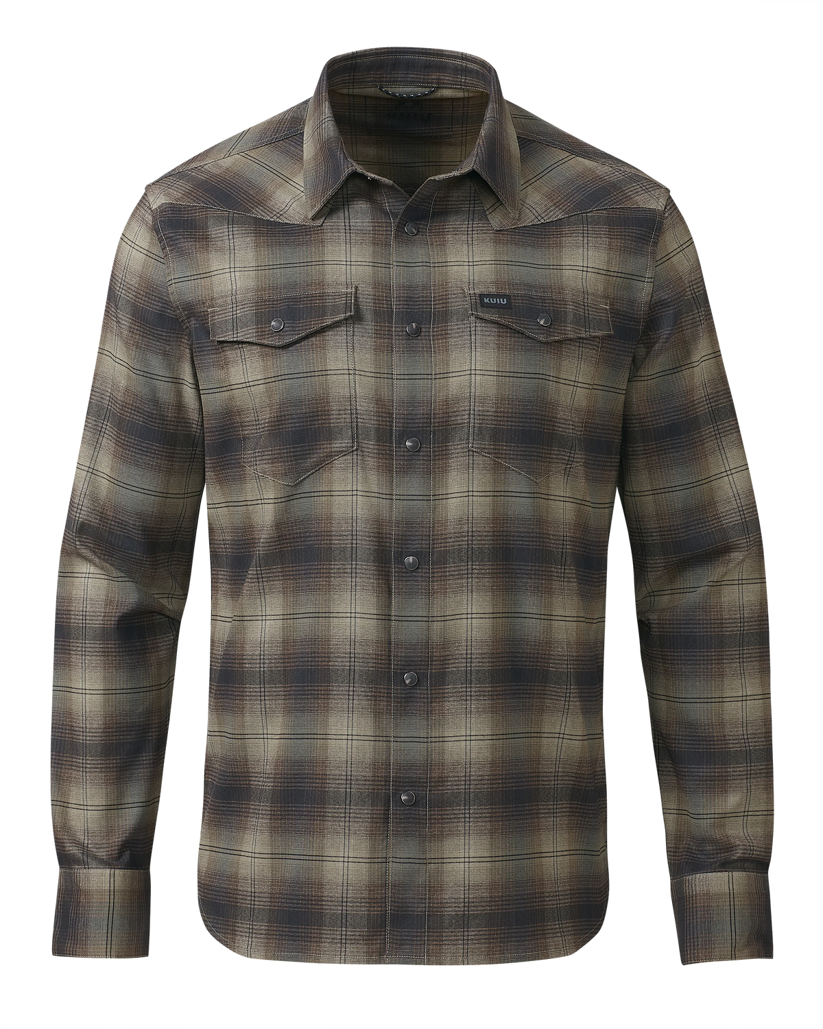 Laredo LS Shirt | Vias Ombre Plaid