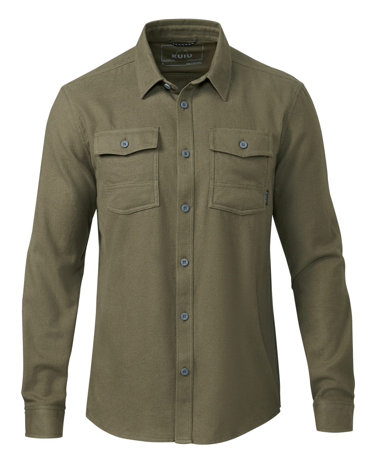 Field Flannel Shirt | Evergreen