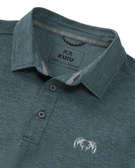 KUIU Performance Polo | Heather Slate