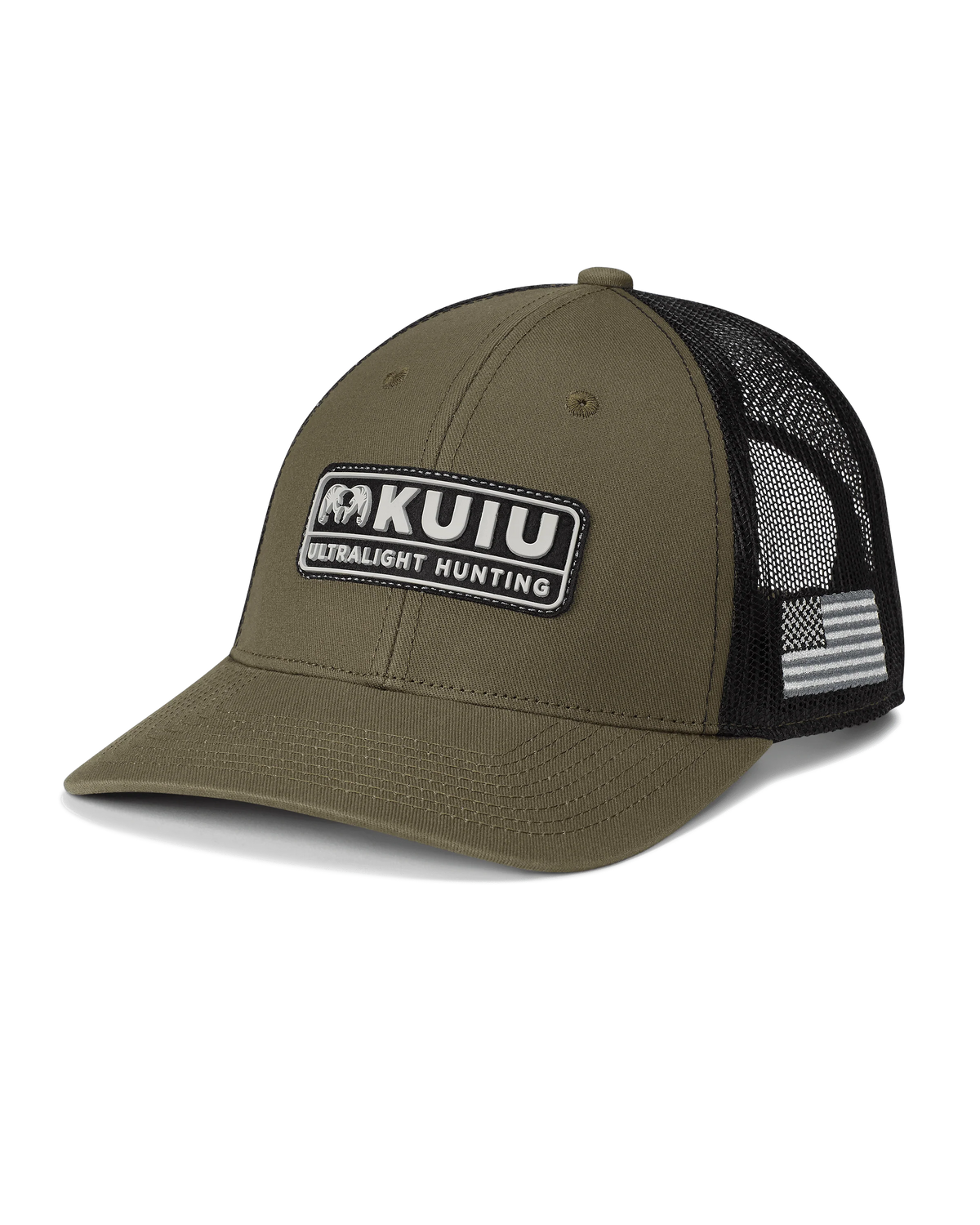 KUIU Ultralight Hunting Patch Hat | Loden/Black