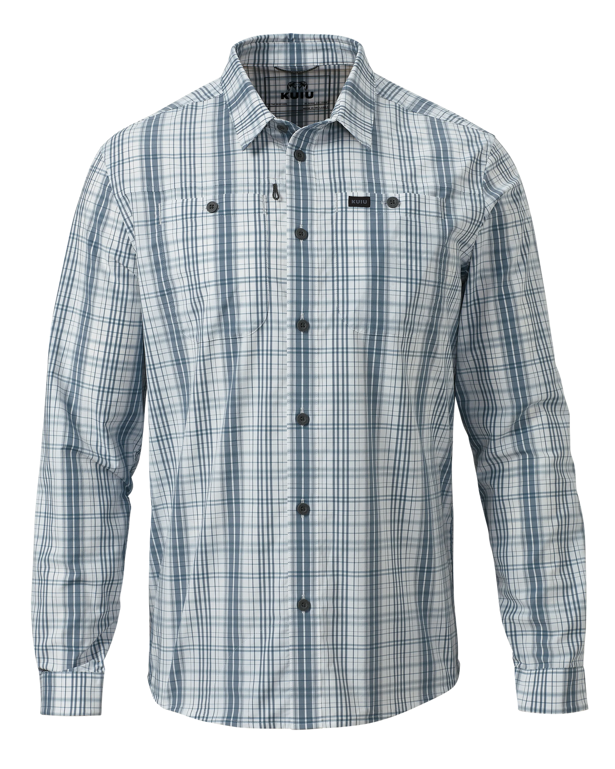 Borrego LS Shirt | Gravel Plaid