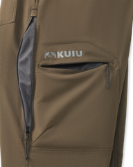 Women's Kutana Stretch Woven Pant | Major Brown