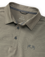 KUIU Performance Polo | Woodsmoke Topo