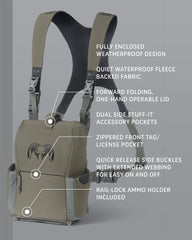PRO G3 Bino Harness | Ash