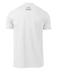 KUIU Stacked Here to Hunt T-Shirt | White