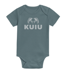 KUIU Stacked Logo Baby One-Piece | Harbor
