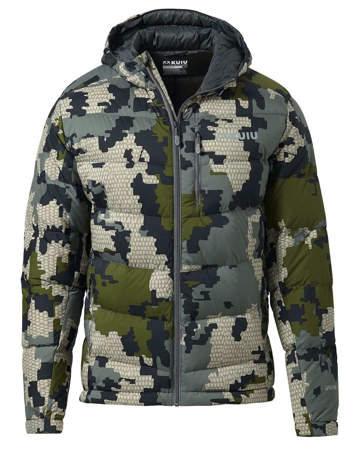 Super Down PRO Hooded Jacket | Verde