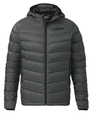 Super Down LT Hooded Jacket | Gunmetal
