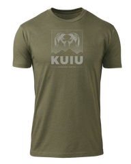 KUIU Topo Mountain T-Shirt | Military Green
