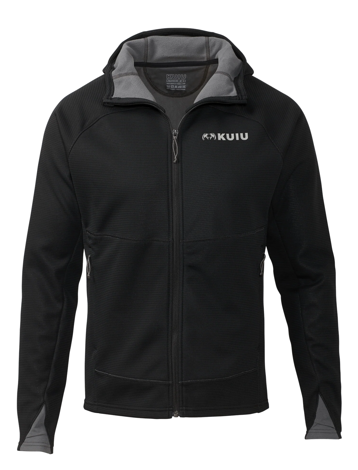 Peloton 240 Full Zip Hoodie | Black