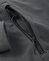 Border Fleece Full Zip | Gunmetal