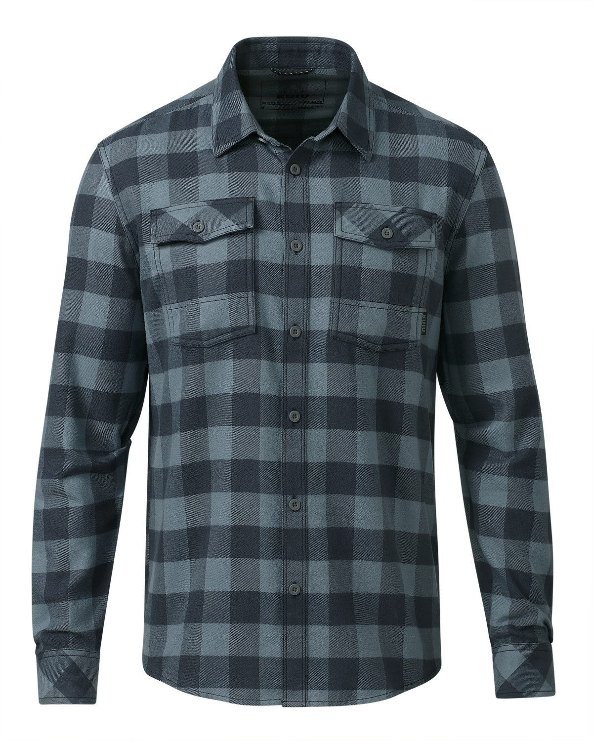 Field Flannel Shirt | Slate Buffalo Check