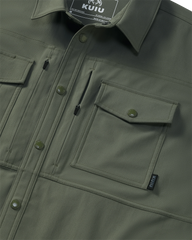 Tour Shirt Jacket | Dark Sage