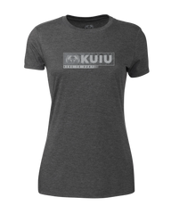 Women's Here to Hunt Gritstone T-Shirt | Charcoal