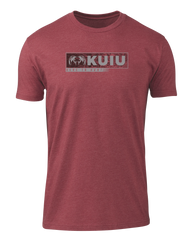 KUIU Here to Hunt Gritstone T-Shirt | Cardinal