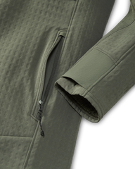 Blockfield Fleece Hoodie | Dark Sage