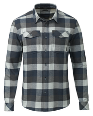 Field Flannel Shirt | Steel Blue Trio