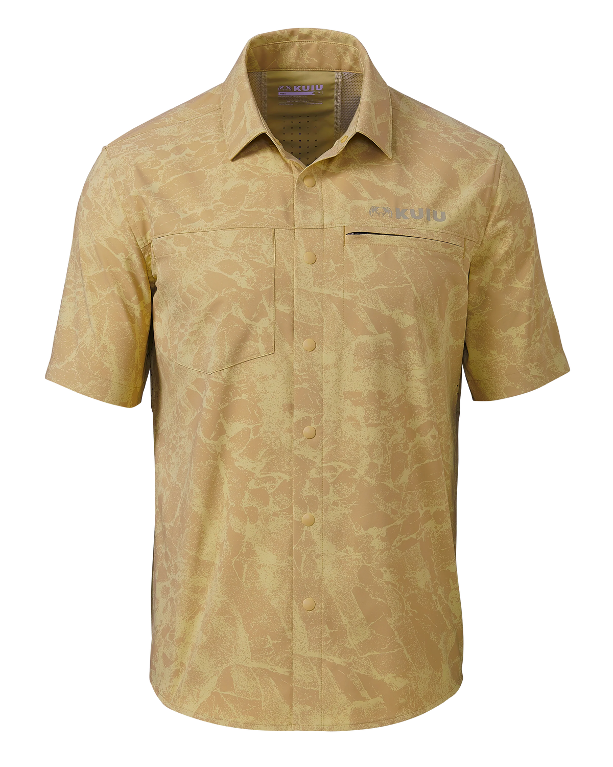 Mesa Vented SS Snap Shirt Gritstone | Dune Gritstone