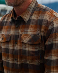 Field Flannel Shirt | Saddle Blockline