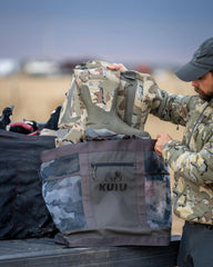 KUIU 3500 Mesh Tote Bag | Gunmetal