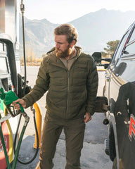 Elements Hooded Jacket | Cedar