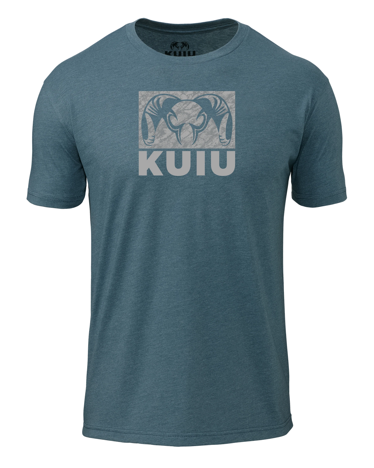 KUIU Gritstone Logo T-Shirt | Indigo