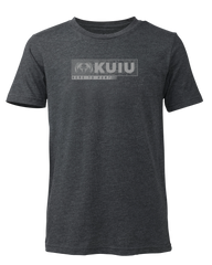 Youth Here to Hunt Gritstone T-Shirt | Charcoal