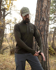 ULTRA Merino 145 Zip-T Hunting Shirt | Bone