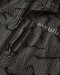 Ridgepoint Fleece Zip-T | Black Tonal