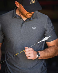 KUIU Performance Polo | Heather Slate