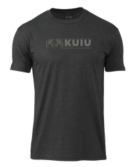 KUIU Here to Hunt Logo T-Shirt | Charcoal